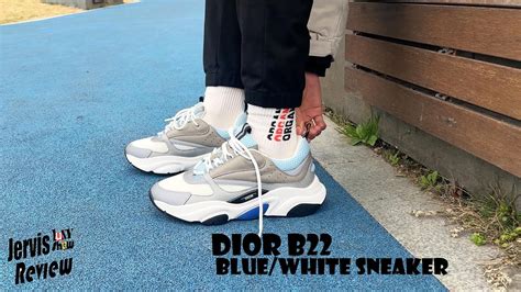 dior b22 blue black white|dior b22 baby blue.